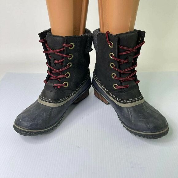 Sorel Women's Slimpack II Lace-Up Boot US 6 Waterproof Winter Ankle Snow Boots - Picture 5 of 12